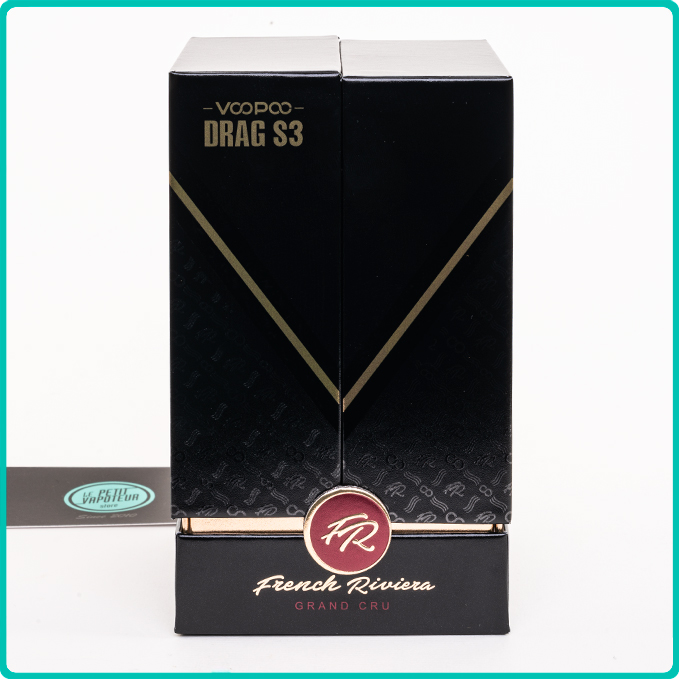 Packaging du Drag S3 Edition French Riviera Voopoo